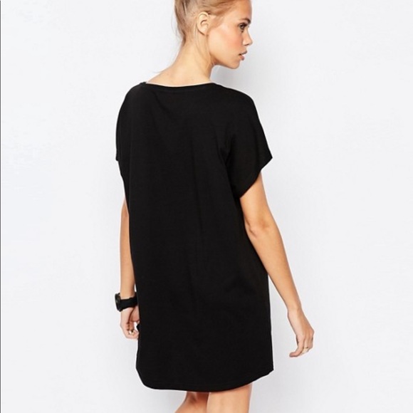 Puma Black/ Gold T Shirt Dress ASOS - Picture 2 of 8